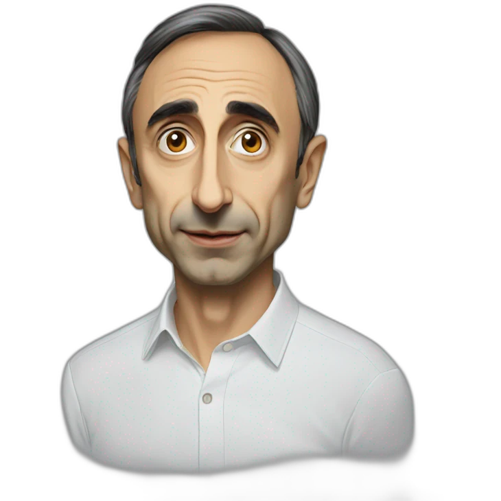 Éric Zemmour defoncé emoji