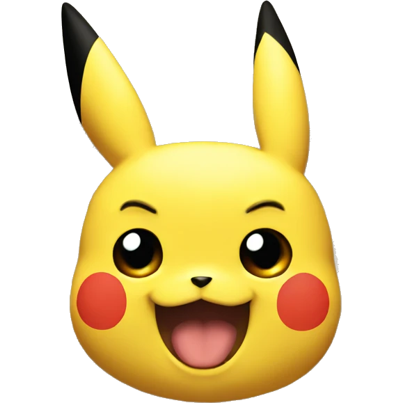 Pikachu emoji