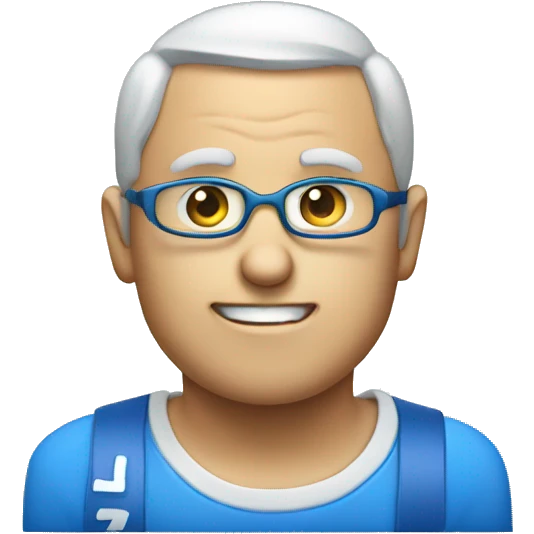 blue calculator emoji