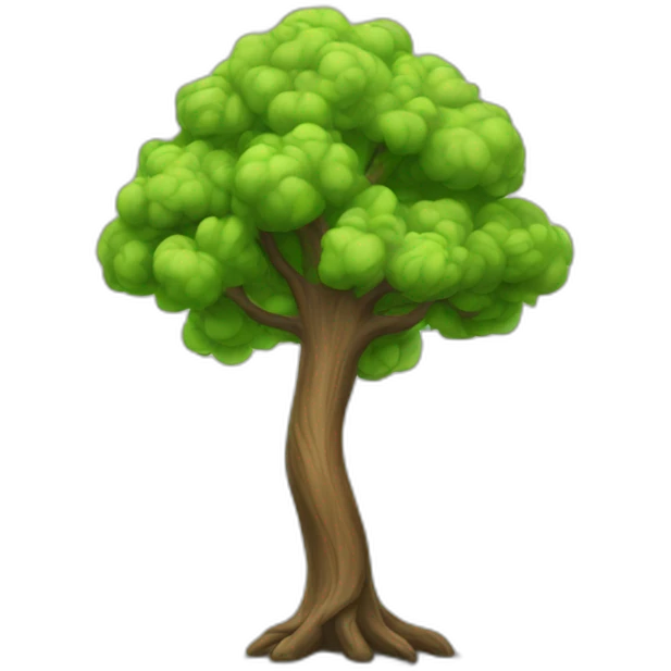 arbre qui fume emoji