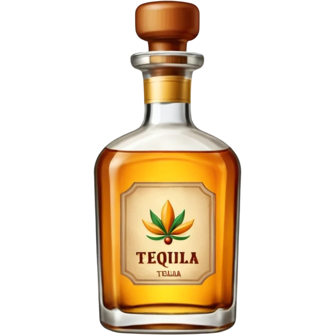 Bottle of Tequila emoji
