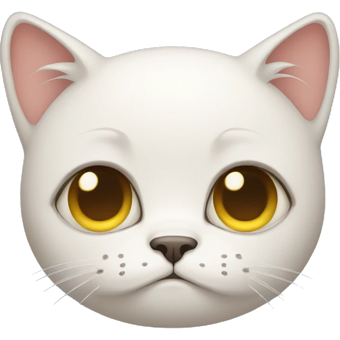 Sad cat emoji