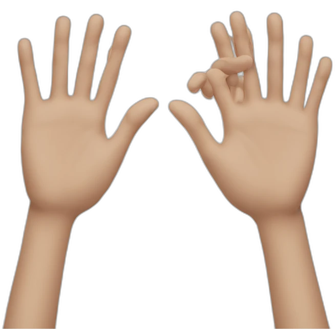 ai-hands emoji