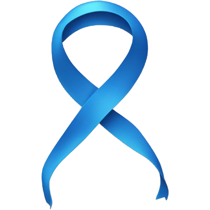 Blue ribbon emoji emoji