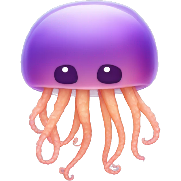 Jelly fish pastell emoji