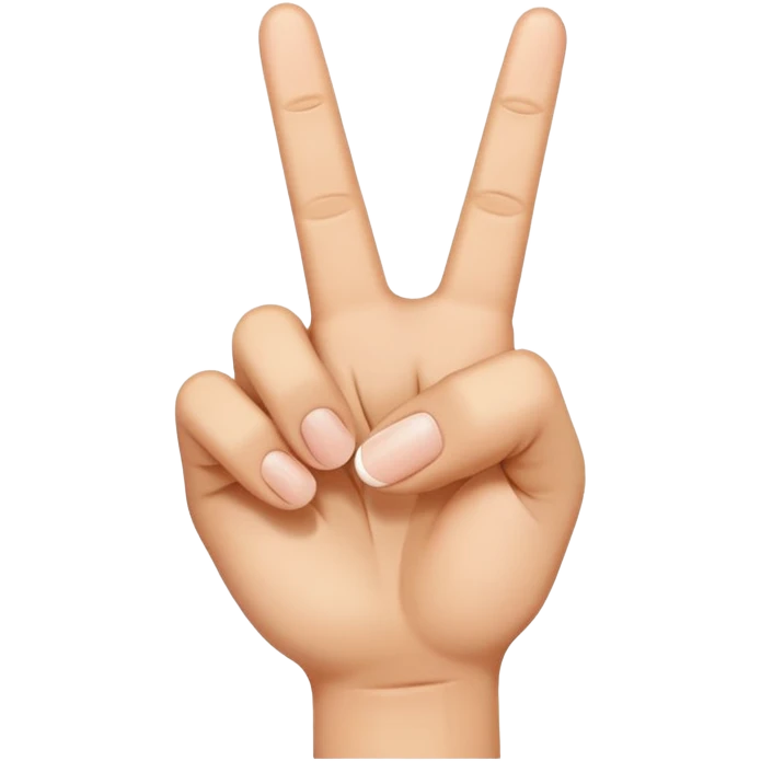 Middle finger emoji
