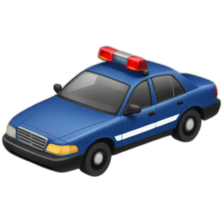 Voiture de police  emoji