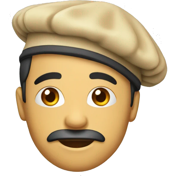 gorro de cocina emoji