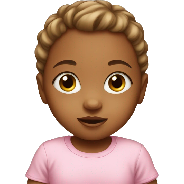 infant  girl emoji