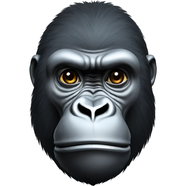 gorilla head emoji