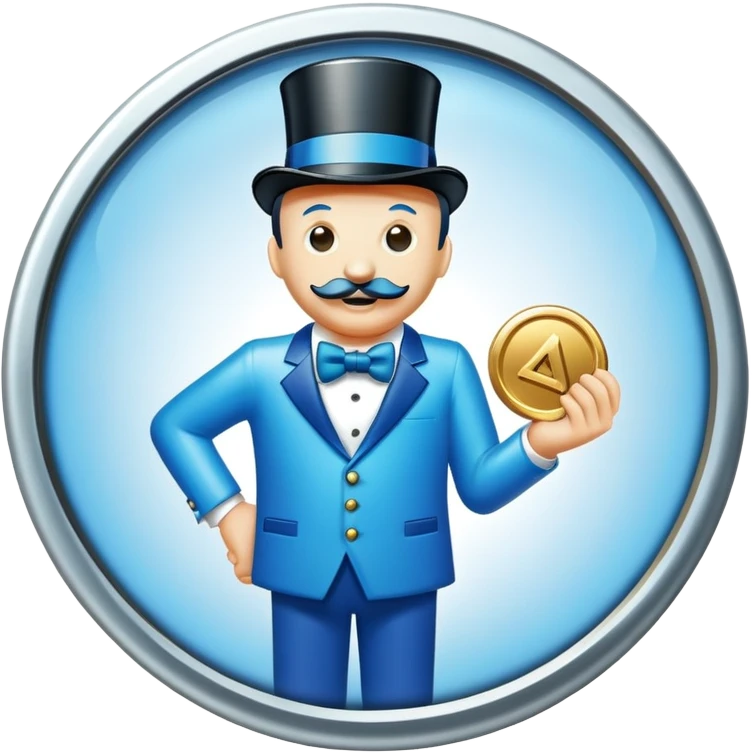 water works monopoly badge  emoji