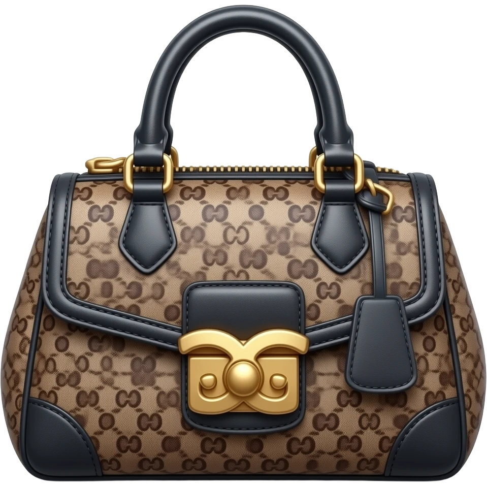 Ultra realistic dolce and Gabbana bag in a highly detailed y2k emo kawaii illustration style and colors, 3d rendering, isolated, 8k. No emoji faces, no emoji icons  emoji
