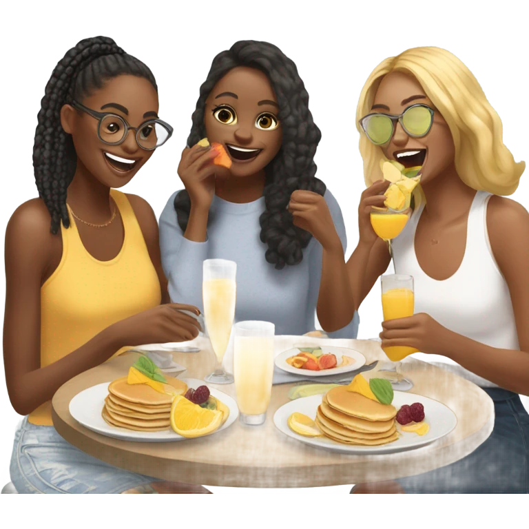 Girlfriend brunch emoji