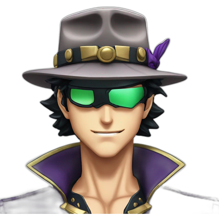 Jotaro from jojo bizarre adventure emoji