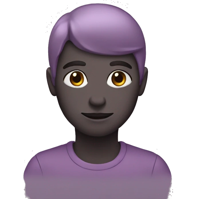 dark mauve cute  emoji