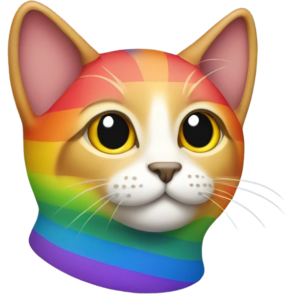 rainbow cat emoji