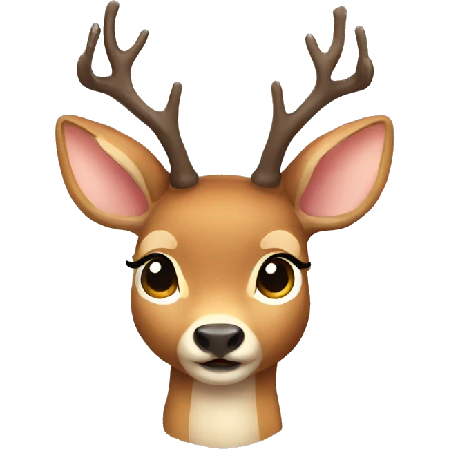 Deer cute emoji