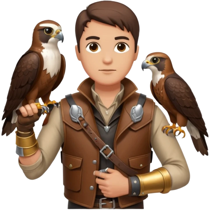 Falconer emoji