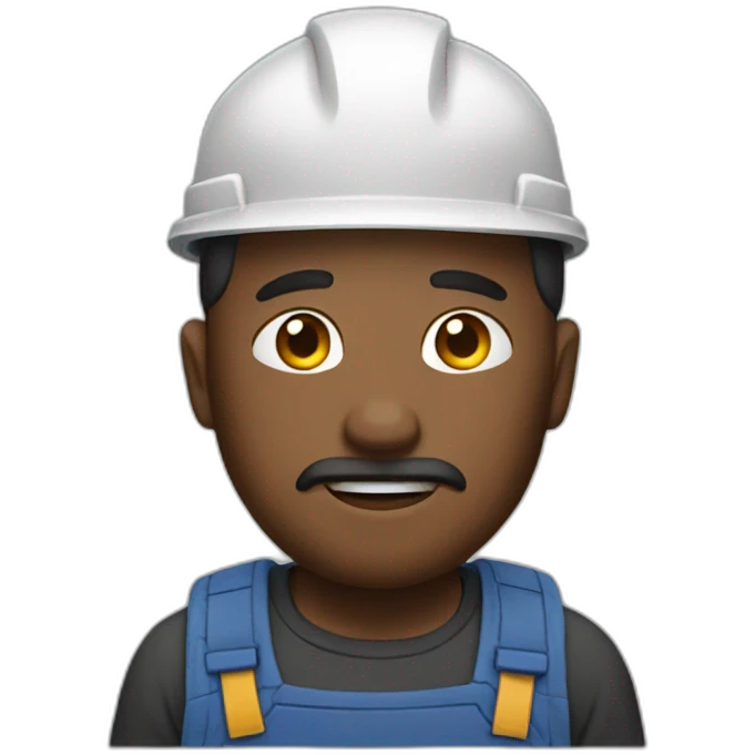 hard working man emoji