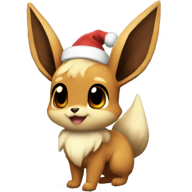 eevee christmas emoji