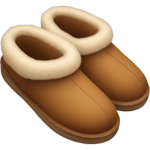UGG slippers  emoji