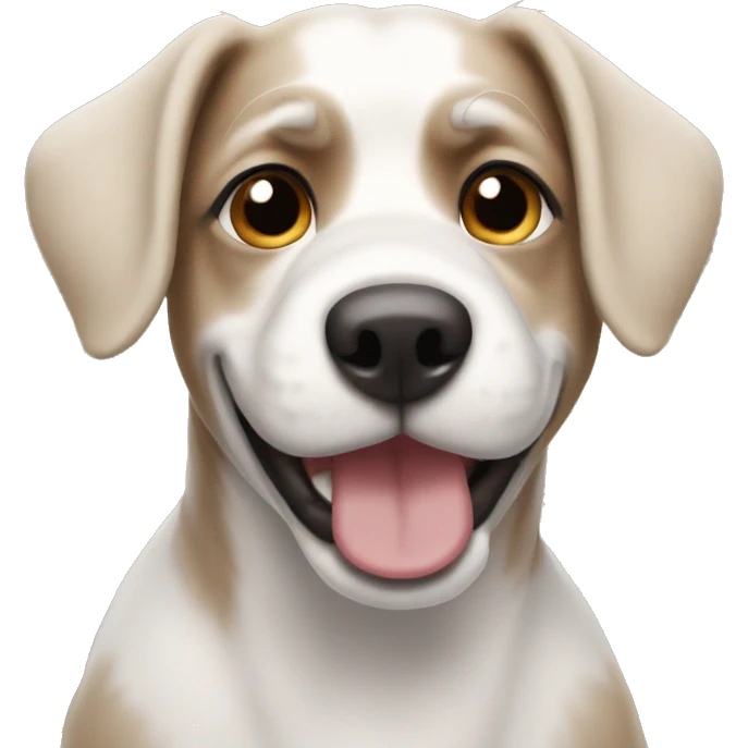 My dog named banjo emoji