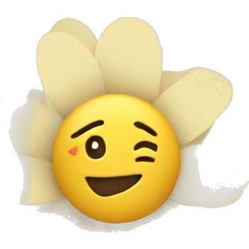 paper with flower emoji
