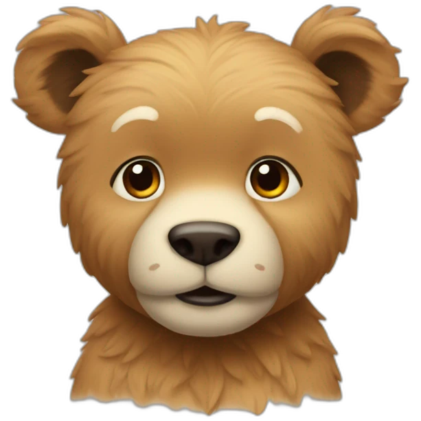Ourson câlin emoji