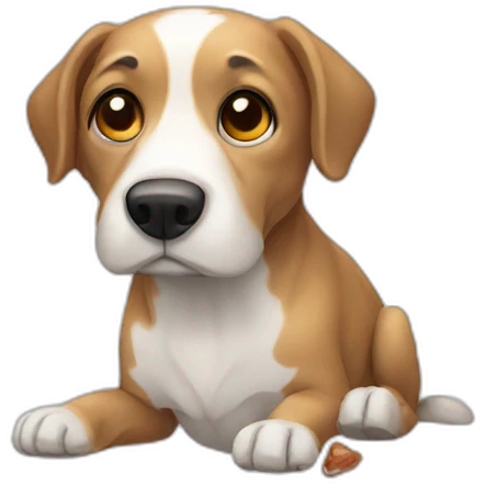 dead dog emoji
