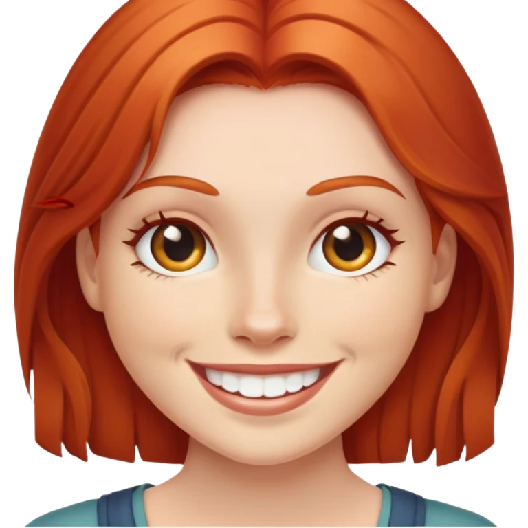 red head do like  emoji