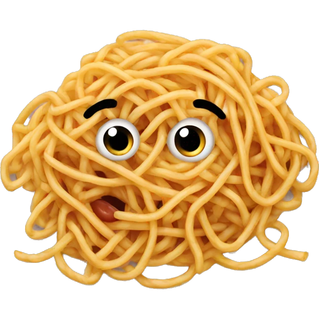 Spaghetti food emoji
