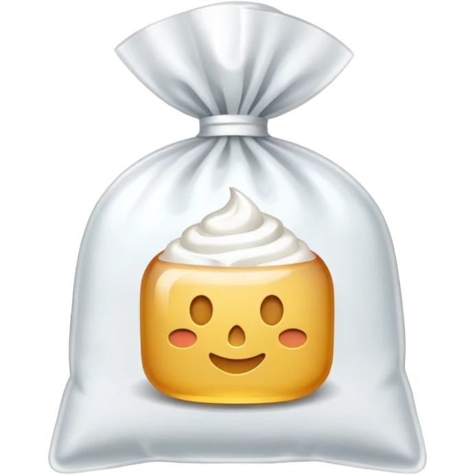 Sachet de sucre vanillé emoji