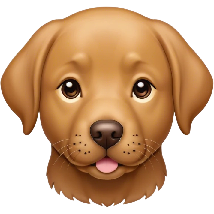 Labrador retriever emoji