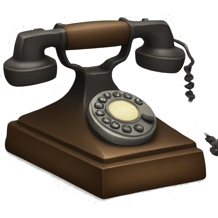 old phone emoji