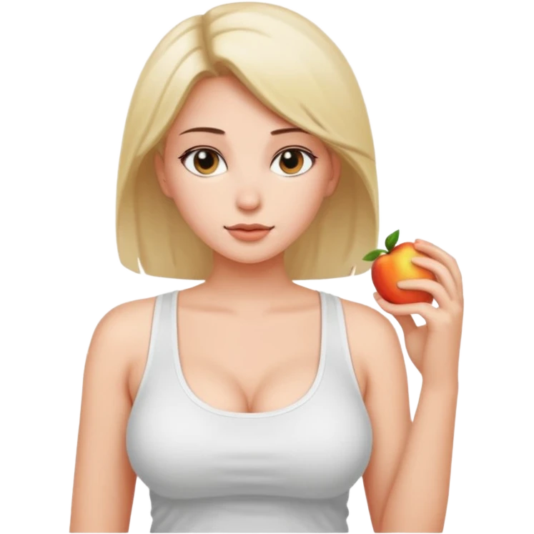 Girl with big boobs  emoji
