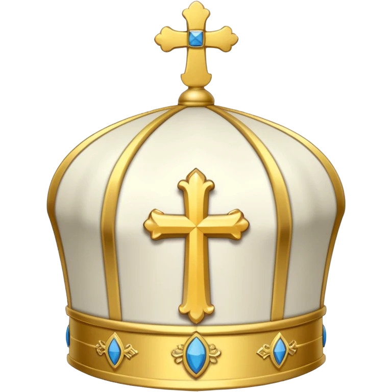 Make me a archbishop mitre I want a catholice mitre emoji