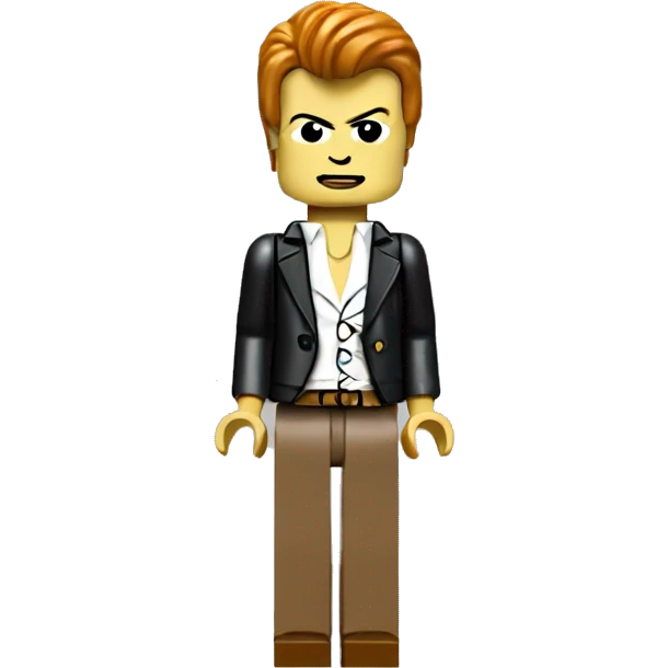 DAVID BOWIE lego full body emoji