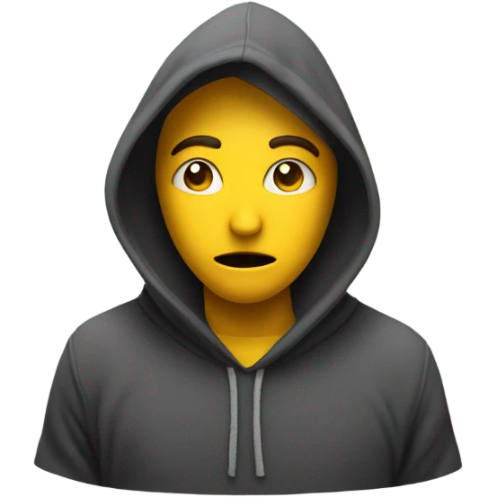 Hood fellow emoji
