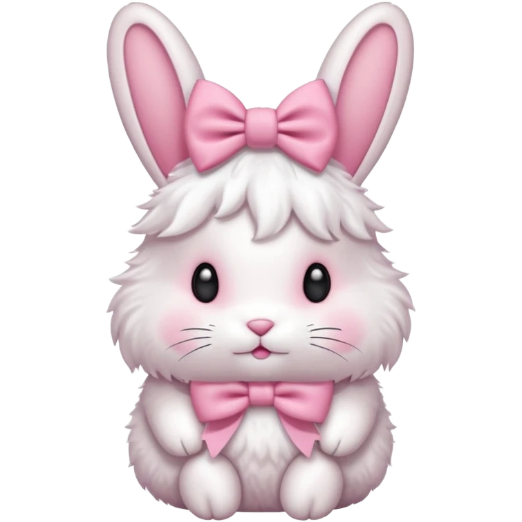 Coquette bunny emoji