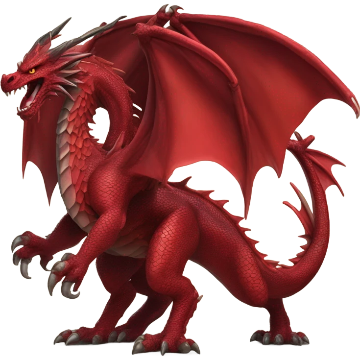 The Red Dragon emoji