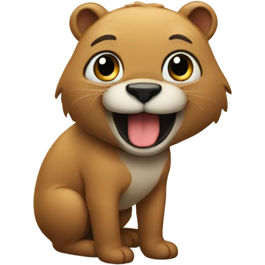 Funny animal emoji