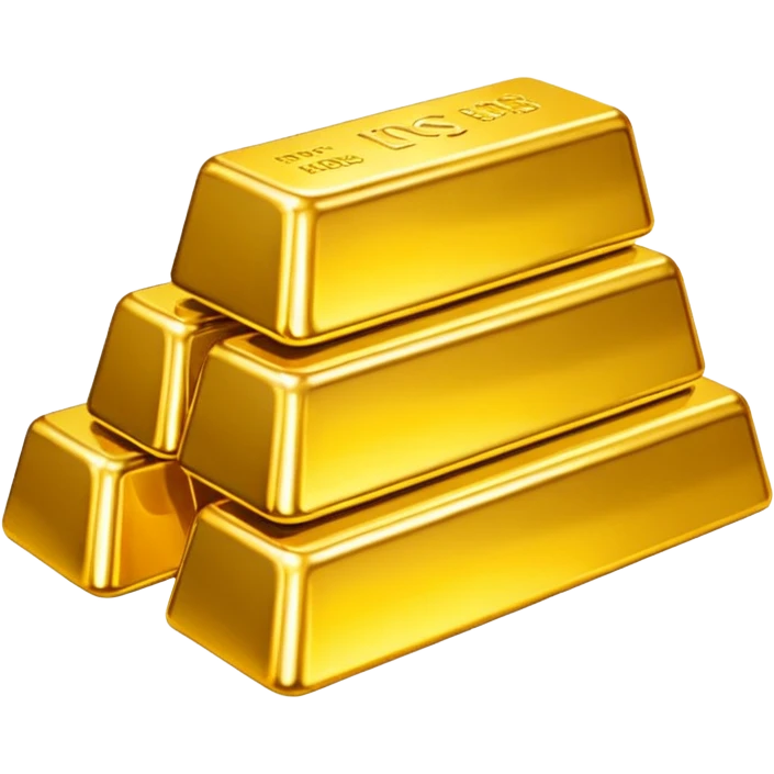 5 gold bar emoji