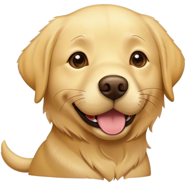 Labrador retriever emoji