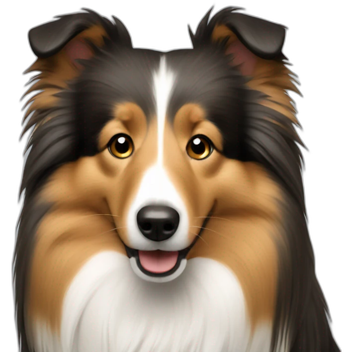 sheltie dog emoji