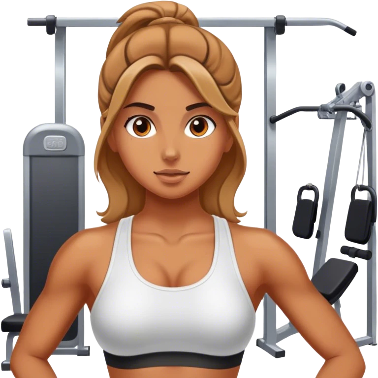 Gym girl emoji