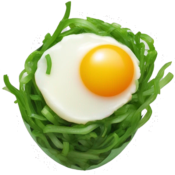 scallion egg with chili crisp emoji