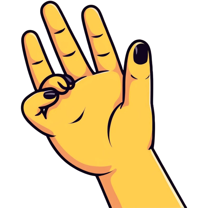 cat paw touching human hand in friendship emoji