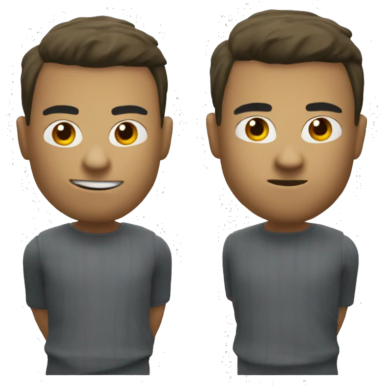 roblox noob with man face emoji