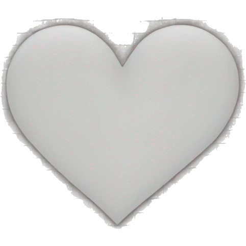 outline heart emoji