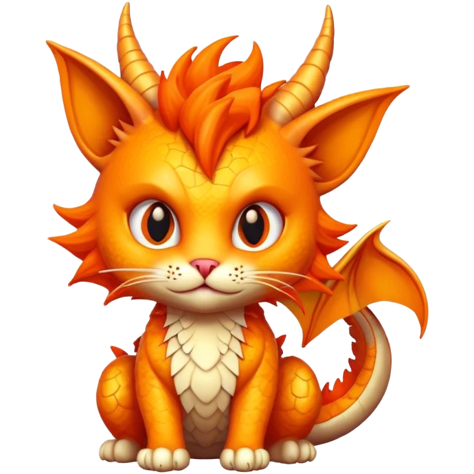 cat-dragon emoji